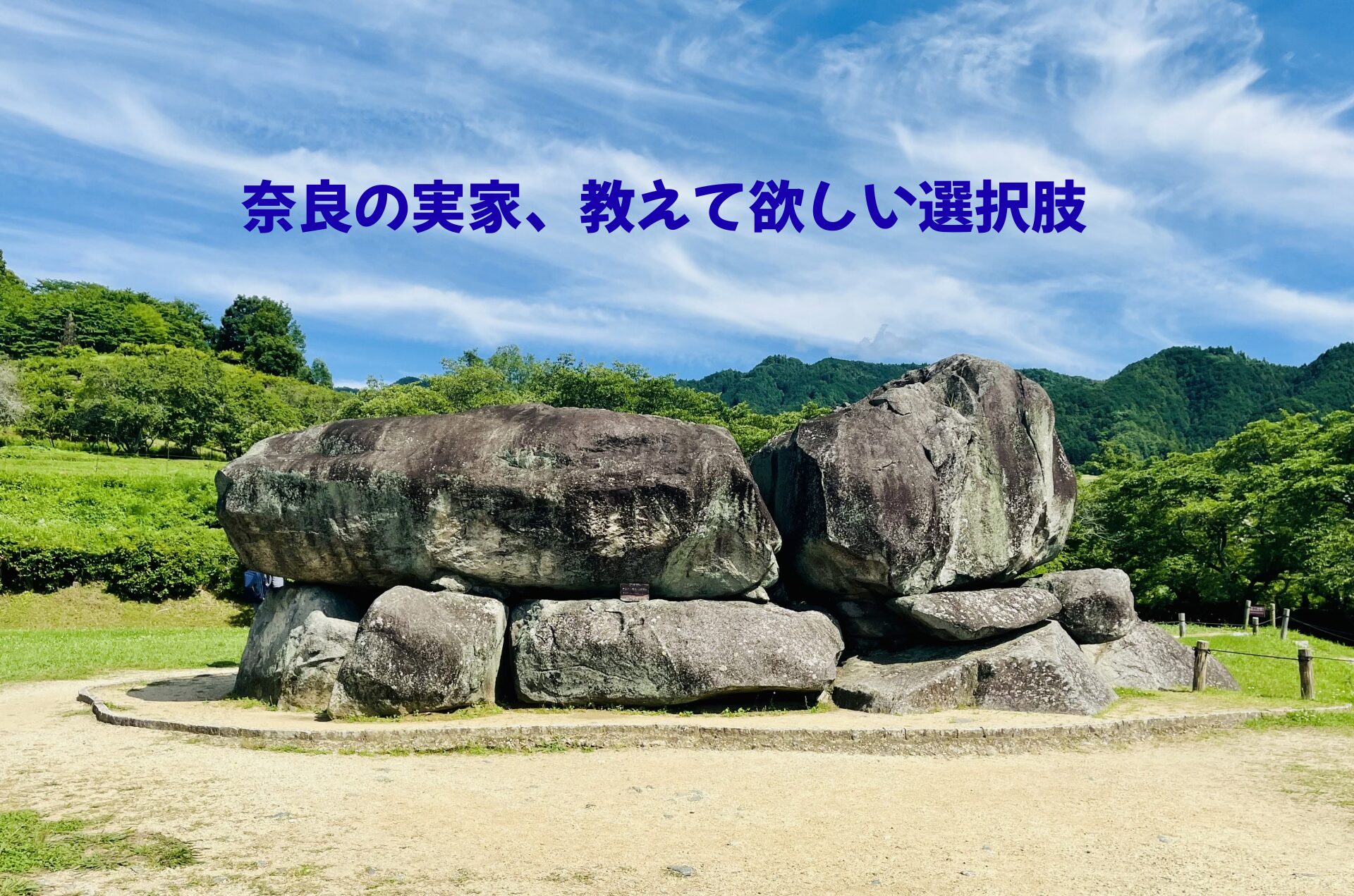 奈良の実家、教えて欲しい選択肢